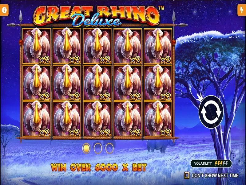 Great Rhino - Cá Cược Trả Thưởng Với Siêu Game Slot Hấp Dẫn